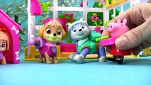 PEPPA PIG DEVORADA POR LA PLANTA CARNIVORA! PATRULLA CANINA AL RESCATE! | Casita de Juguete PinyPon