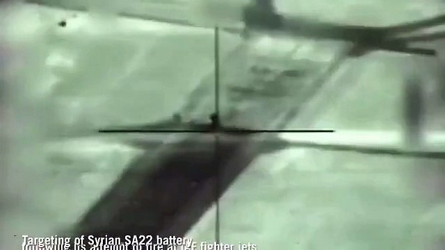 İsrail Ordusu, İran�a ait olduğunu iddia ettiği bir askeri aracın vurulma anını paylaştı.