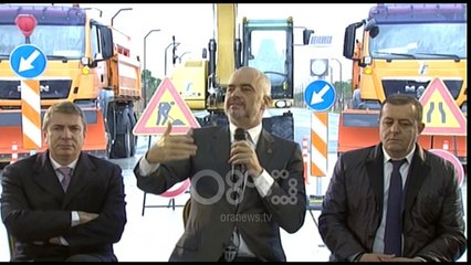 Ora News -  Rama: Brenda 4 viteve do të kemi rrugë me standardet e BE