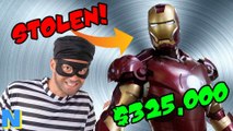 Robert Downey Jr’s Iron Man Suit Costing $325,000 STOLEN | NW News
