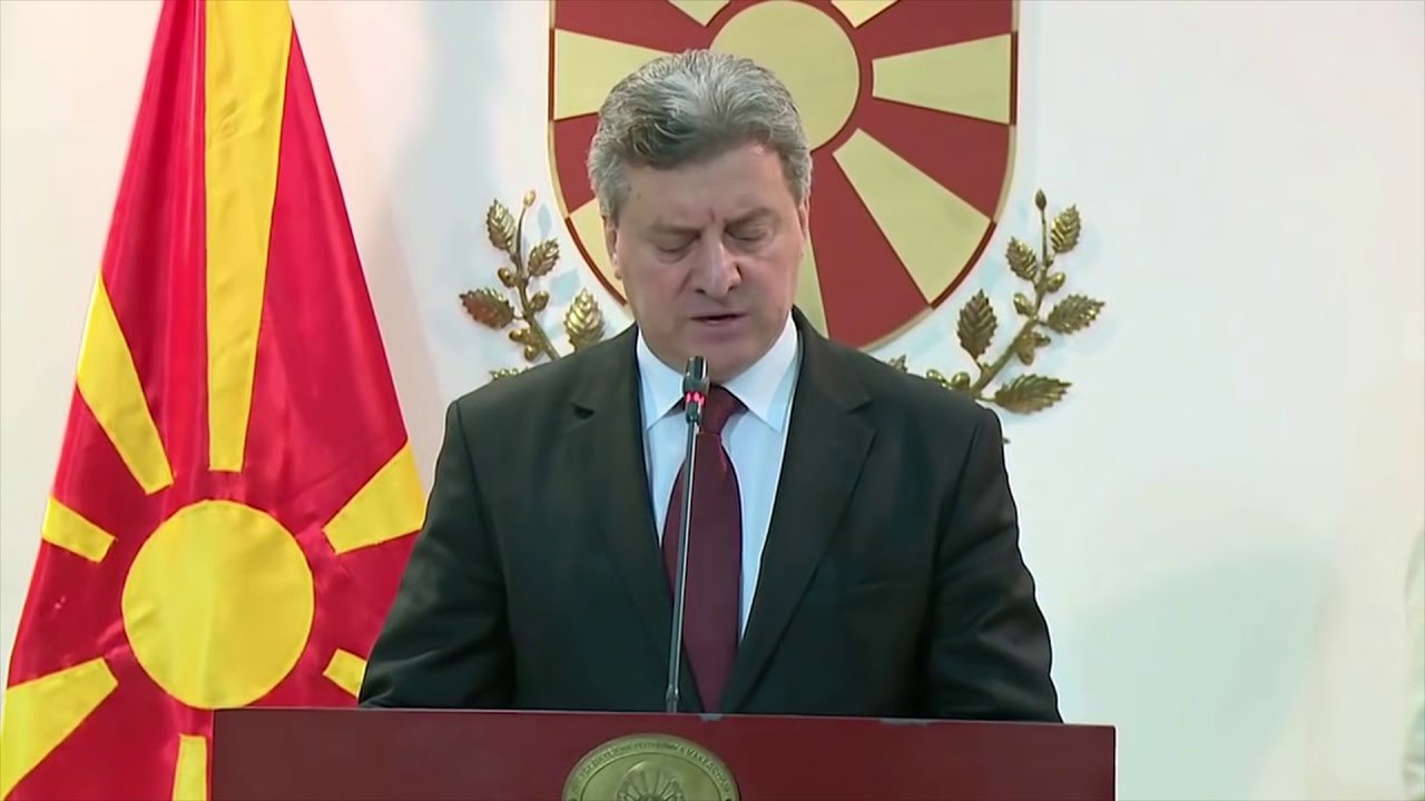 IVANOV NUK DEKRETON LIGJIN PER GJUHEN SHQIPE, PRESIDENTI E KTHEN SERISH NE PARLAMENT LAJM