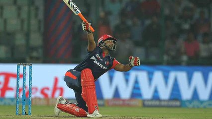 இறுதி ஒரு ஓவரில் மட்டும் 26 ரன்கள் குவித்த ரிஷாப் பந்த்