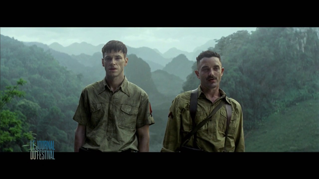 Gaspard Ulliel et Guillaume Gouix sur "Les confins du monde"  - Cannes 2018