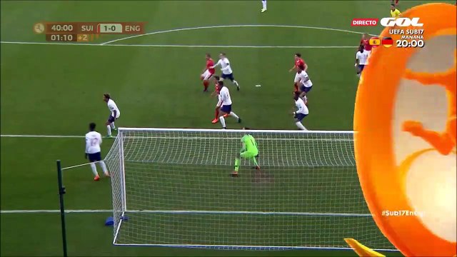 1-0 Mambimbi Goal UEFA Euro U17 Group A - 10.05.2018 Switzerland U17 1-0 England U17