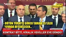 Özgür Özel gözlerini ağlayan vekilden ayırmadı