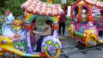 Outdoor playground fun for kids. Video with Run Cam2 from KIDS TOYS CHANNEL