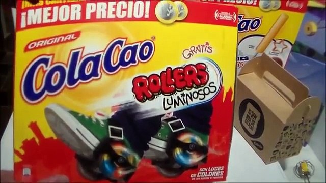 Obsequios de Colacao, Rollers Luminoso y Master Chef Junior Cola Cao Collections.