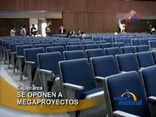 SE OPONEN A MEGAPROYECTOS - CAJAMARCA