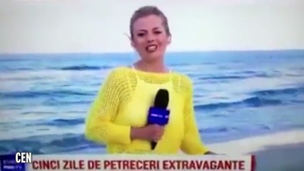 شابة تتعاطى المخدرات على الهواء !