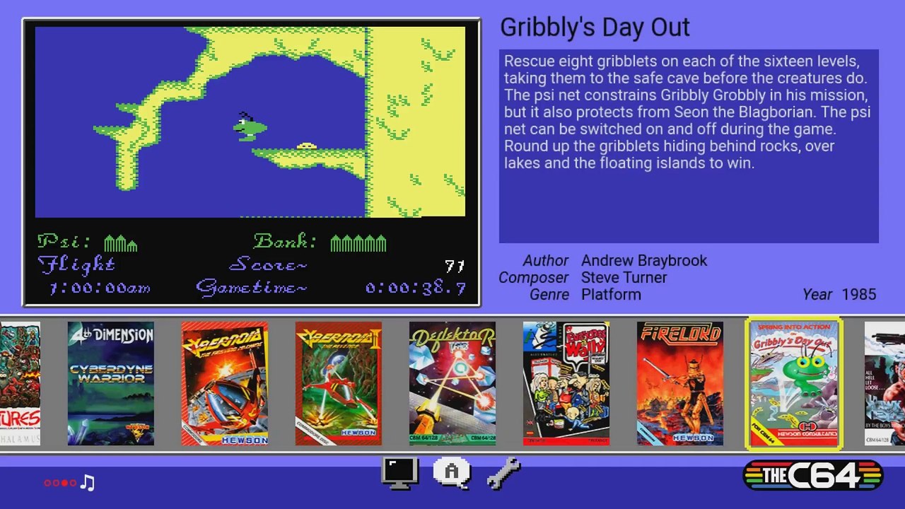 Gribbly's Day Out - Intro