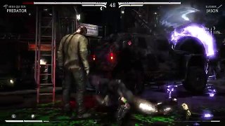 Mortal Kombat X - PREDATOR - Fatalities & X-Rays Gameplay (MKX)