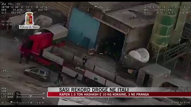 Kapen 1.5 ton hashash në Itali, 3 persona në pranga - News, Lajme - Vizion Plus