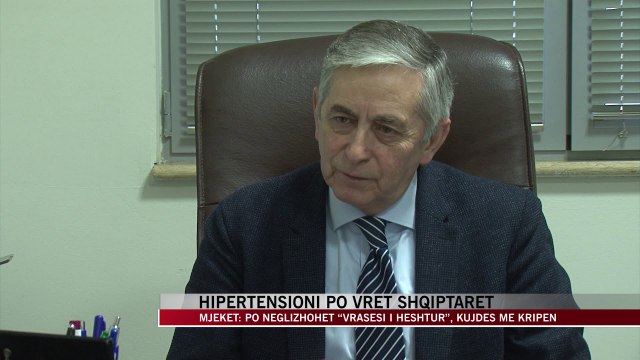 Hipertensioni po vret shqiptarët - News, Lajme - Vizion Plus