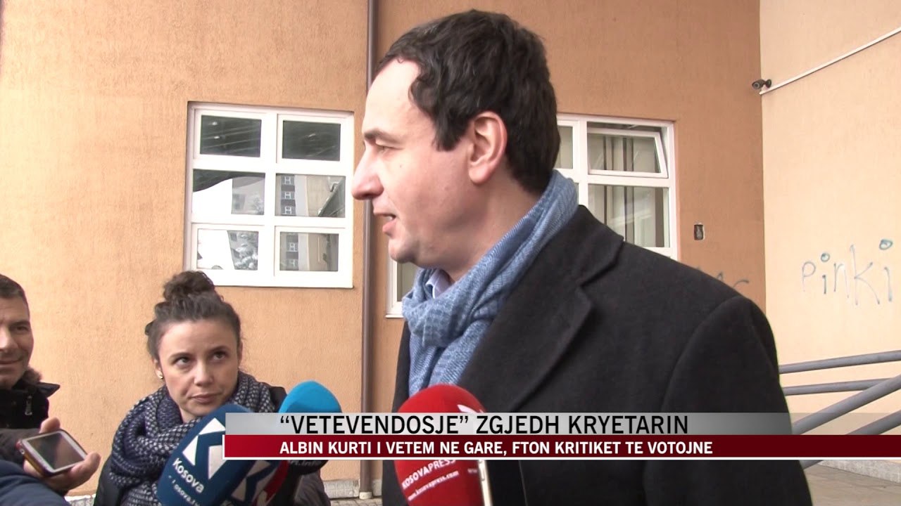 Kosovë, “Vetëvendosje” zgjedh kryetarin - News, Lajme - Vizion Plus