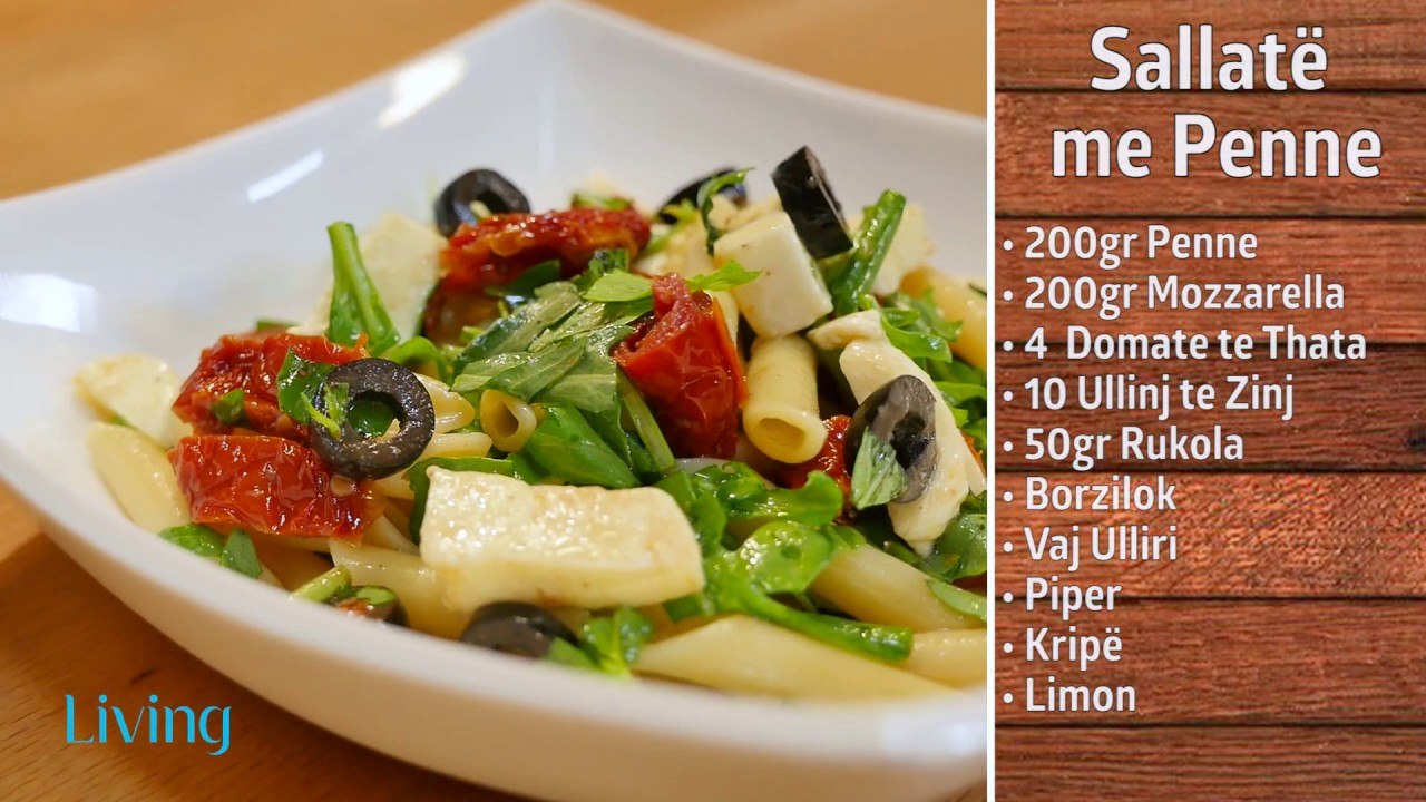 Video receta ne 2 minuta - Sallate e ftohte me penne