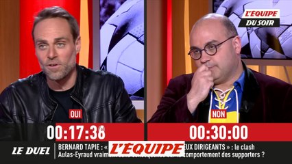 Le clash Aulas-Eyraud sans conséquence sur le comportement des supporters ? - Foot - C3 - Finale