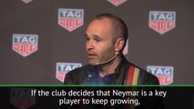 Weird if Barcelona re-sign Neymar - Iniesta