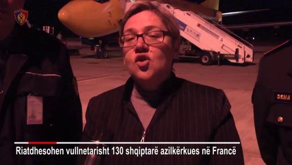 Ora News - Kthehen nga Franca 130 azilkërkues shqiptarë