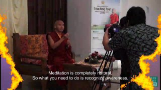 Buddhist Secrets of Meditation & 5 simple tips about meditation, with Yongey Mingyur Rinpoche