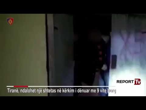 I dënuar me 9 vite burg për drogë dhe 6 armë, momentet kur kapet i shumëkërkuari në Tiranë