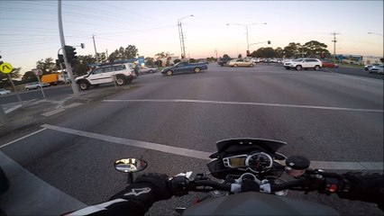 Driver Runs Red Light and T-Bones Van