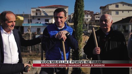 Vijon mbjellja e pemëve në Tiranë - News, Lajme - Vizion Plus