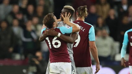 Video herunterladen: Pogba and Noble 'looked like they were in love' - Mourinho