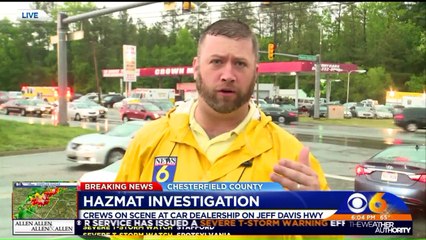 Hazmat Team Investigating Possible Meth Lab at Virginia Business