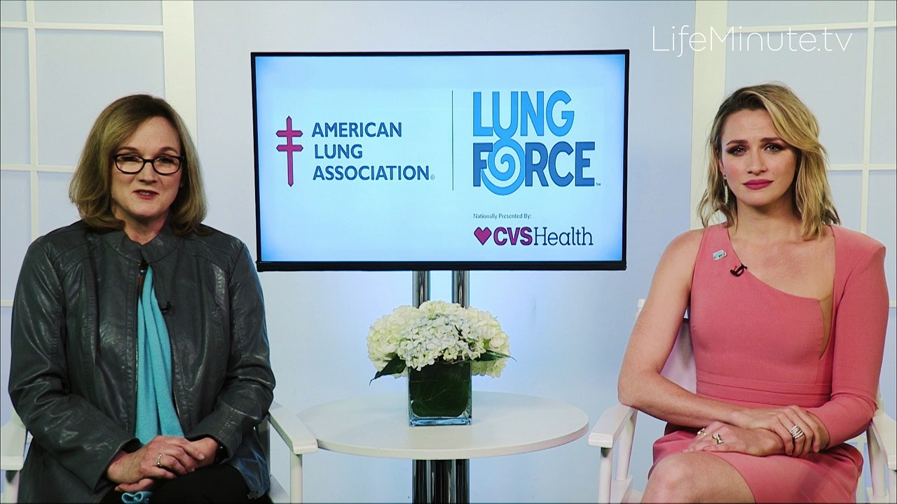 Shantel VanSanten Joins LUNG FORCE to Raise Awareness of Lung Cancer