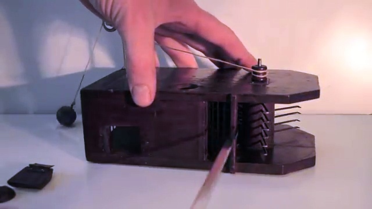 Rare Antique 1843 Mouse Trap In Action & Removing a Botfly Maggot From a Live Mouse