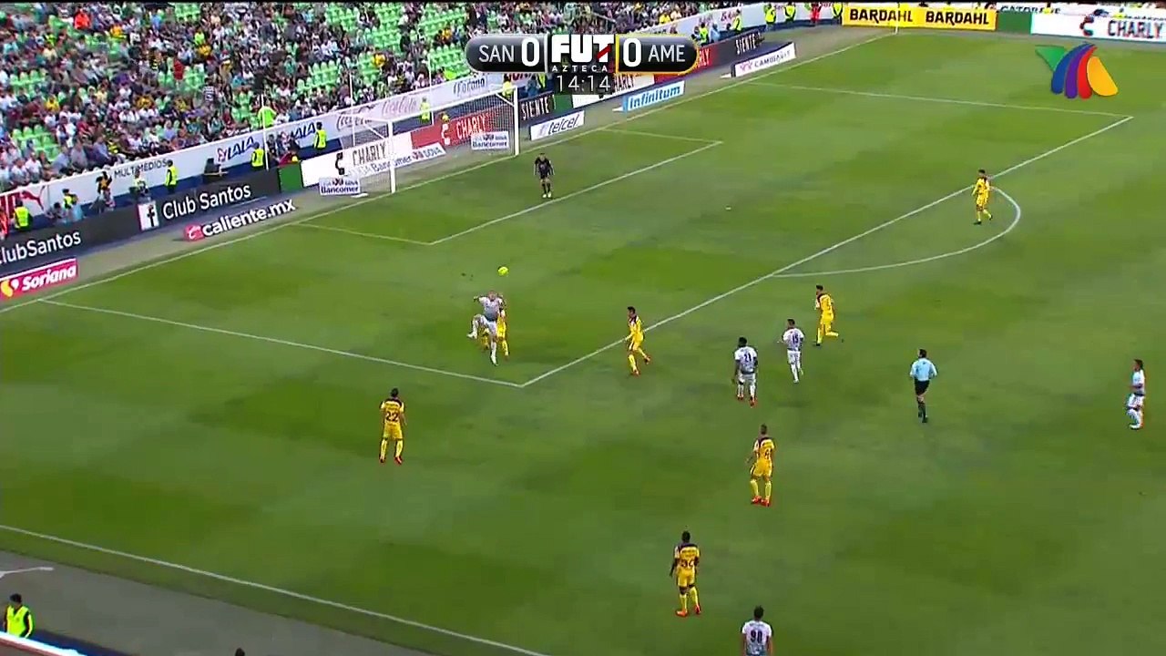 Osvaldo Martínez Goal ~ Santos vs Club America 1-0 - video Dailymotion