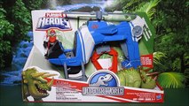 PLAYSKOOL HEROES JURASSIC WORLD DINO TRACKER HELICOPTER With new T-Rex Unboxing, Review By WD Toys