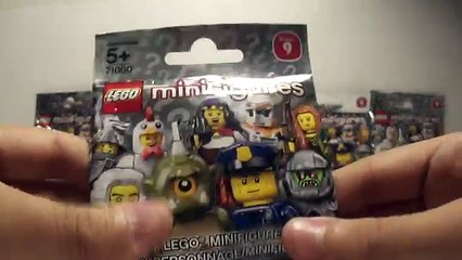 Lego Minifigures Series 9 unboxing part 2