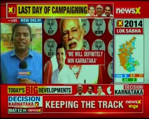 Karanatak Poll Campaiging PM Modi slams Congress for playing vote bank politics