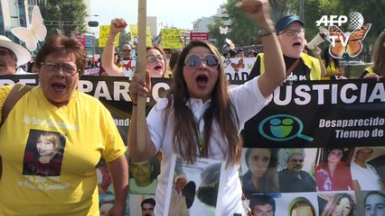 Madres mexicanas exigen localización de sus hijos desaparecidos