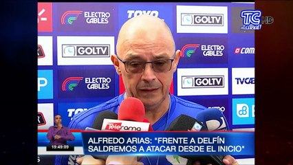 Arias opina del respaldo de sus jugadores