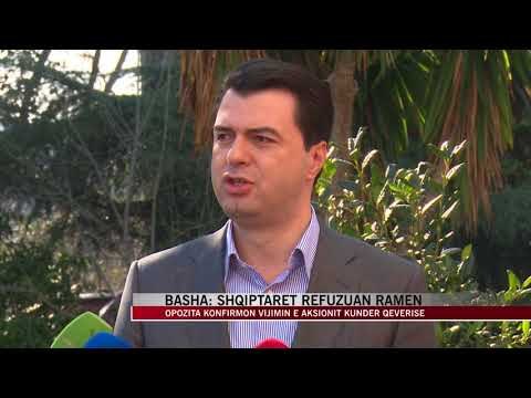 Basha: Synimi i opozitës, rrëzimi i qeverisë “Rama” - News, Lajme - Vizion Plus