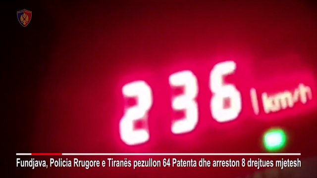 360° Gradë - Policia Rrugore E Tiranës Gjatë Fundjavës Vijon Kontrollet Me Drager E Radar