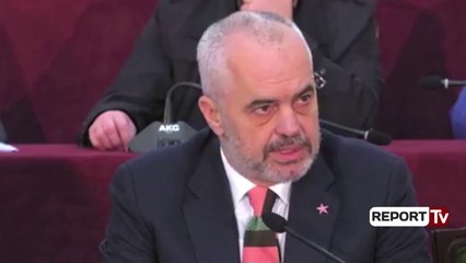 Report TV - Protesta, Rama: Gati për dialog jemi afër negociatave me BE