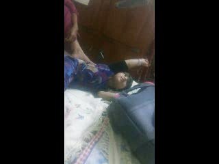 baby  enjoying fans movement