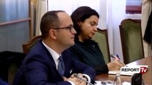 Report TV - Bushati: Çamët të gëzojë pronat, në bazë të legjislacionit të Greqisë