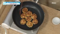 [Happyday]cuttlefish Pureed Soybean Soup pancake 맛있게 다이어트할 수 있는'오징어 콩비지 전'[기분 좋은 날] 20180511