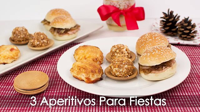 3 Aperitivos Fáciles y Rápidos Para Fiestas