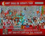 Karnataka Elections 2018 BJP President Amit Shah hits campaign trail in Badami