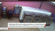 Man Decides To Steal An Entire ATM Instead Of Putting Effort Into Breaking It