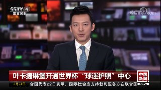 [中国新闻]叶卡捷琳堡开通世界杯“球迷护照”中心 | CCTV中文国际