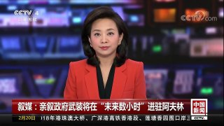[中国新闻]叙媒：亲叙政府武装将在“未来数小时”进驻阿夫林 | CCTV中文国际