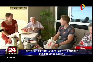 Muere australiano de 104 años que viajó a Suiza para someterse a un suicidio asistido
