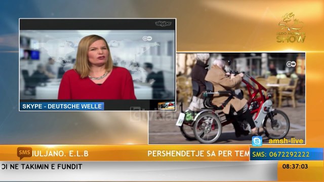 Aldo Morning Show/ Lidhja me Deutsche Welle (01.02.2018)