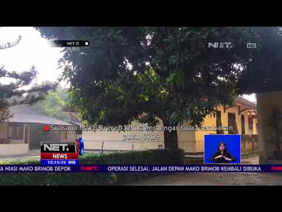 Ledakan Dan Letusan Senjata Dari Dalam Mako Bri...